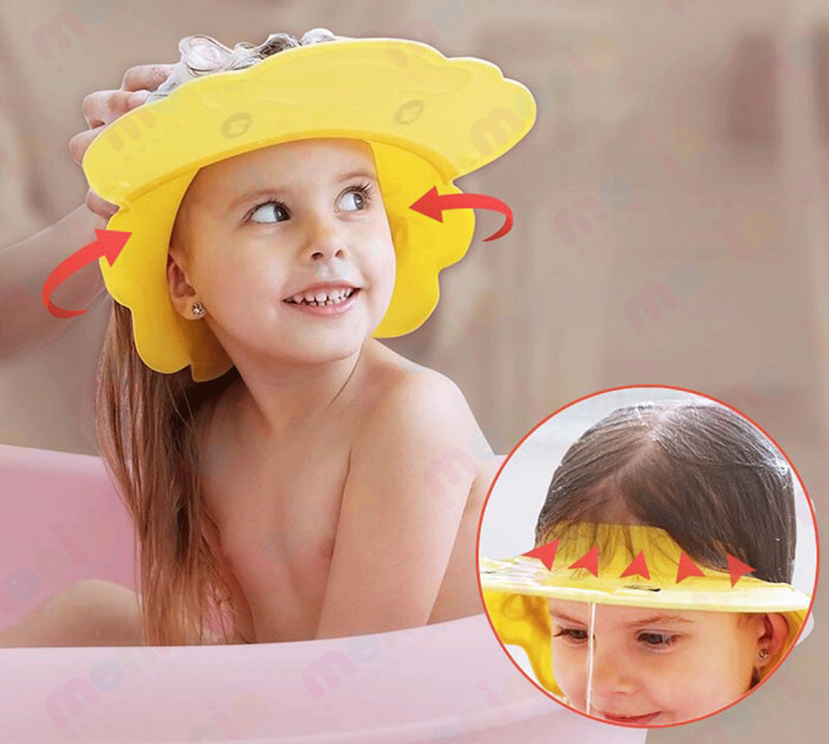 فروش عمده کلاه حمام نوزاد